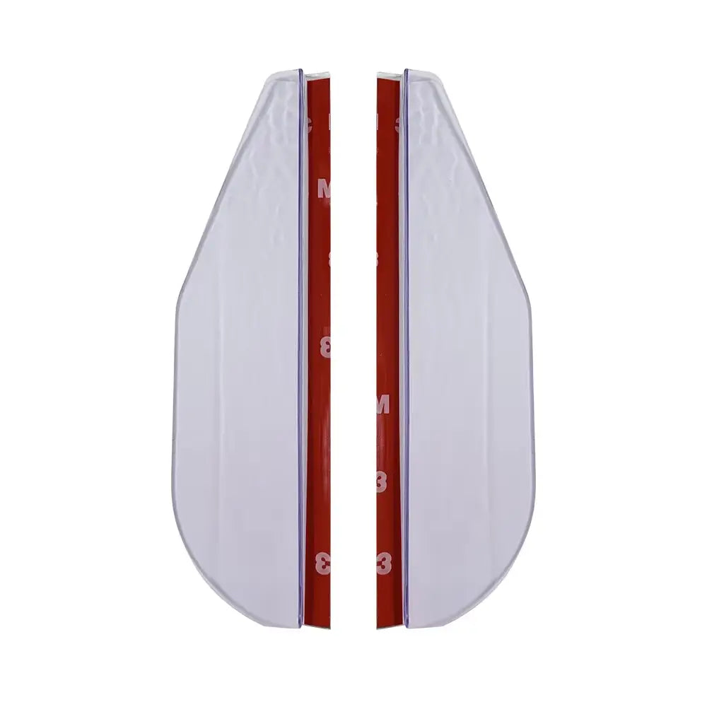 2PCS Car Rear View Mirror Rain Eyebrow Carbon Fiber Sun Visor Shade Cover Protector Clear Vision for Rain Car Mirror Accessories VeloxCorner