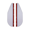 2PCS Car Rear View Mirror Rain Eyebrow Carbon Fiber Sun Visor Shade Cover Protector Clear Vision for Rain Car Mirror Accessories VeloxCorner