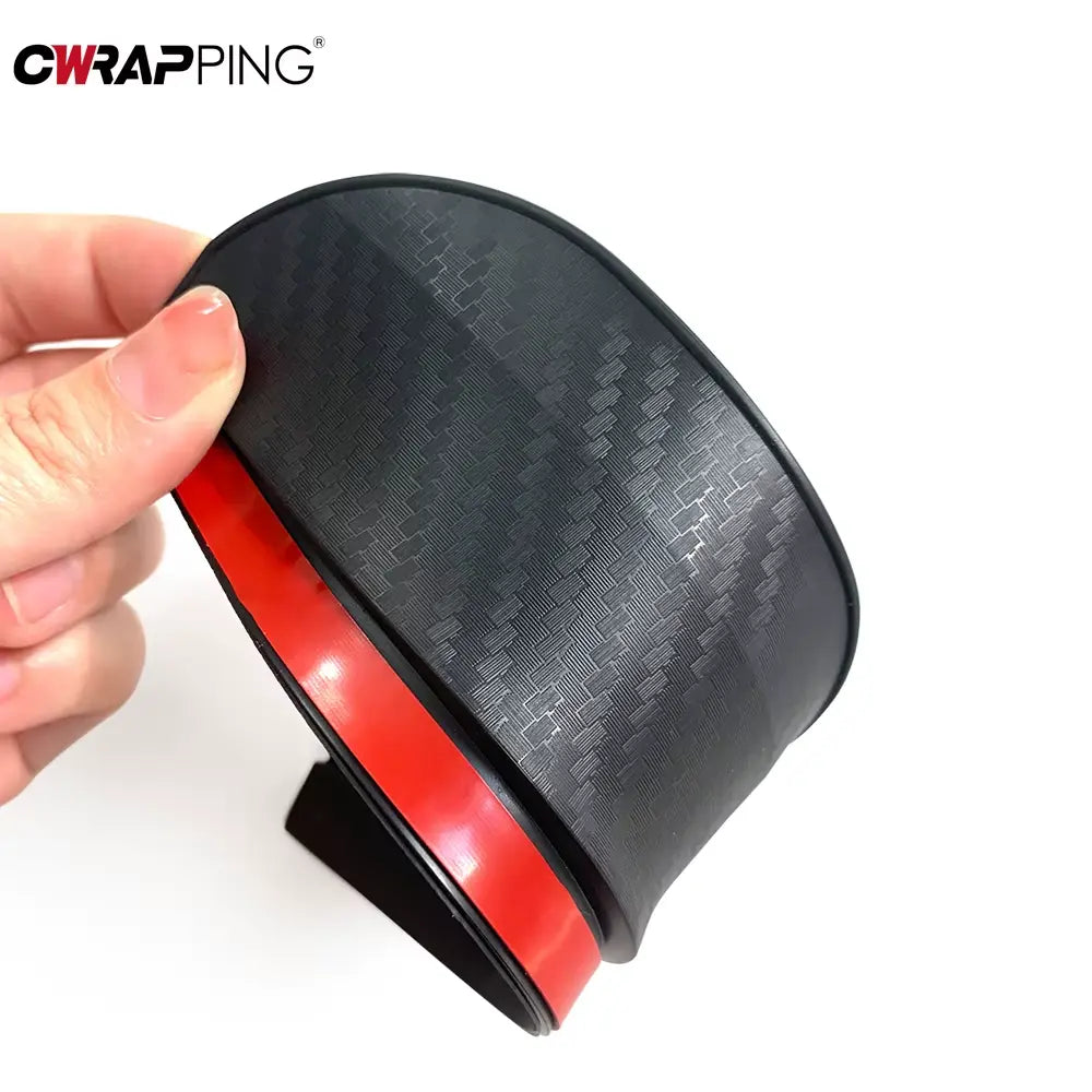 2PCS Car Rear View Mirror Rain Eyebrow Carbon Fiber Sun Visor Shade Cover Protector Clear Vision for Rain Car Mirror Accessories VeloxCorner