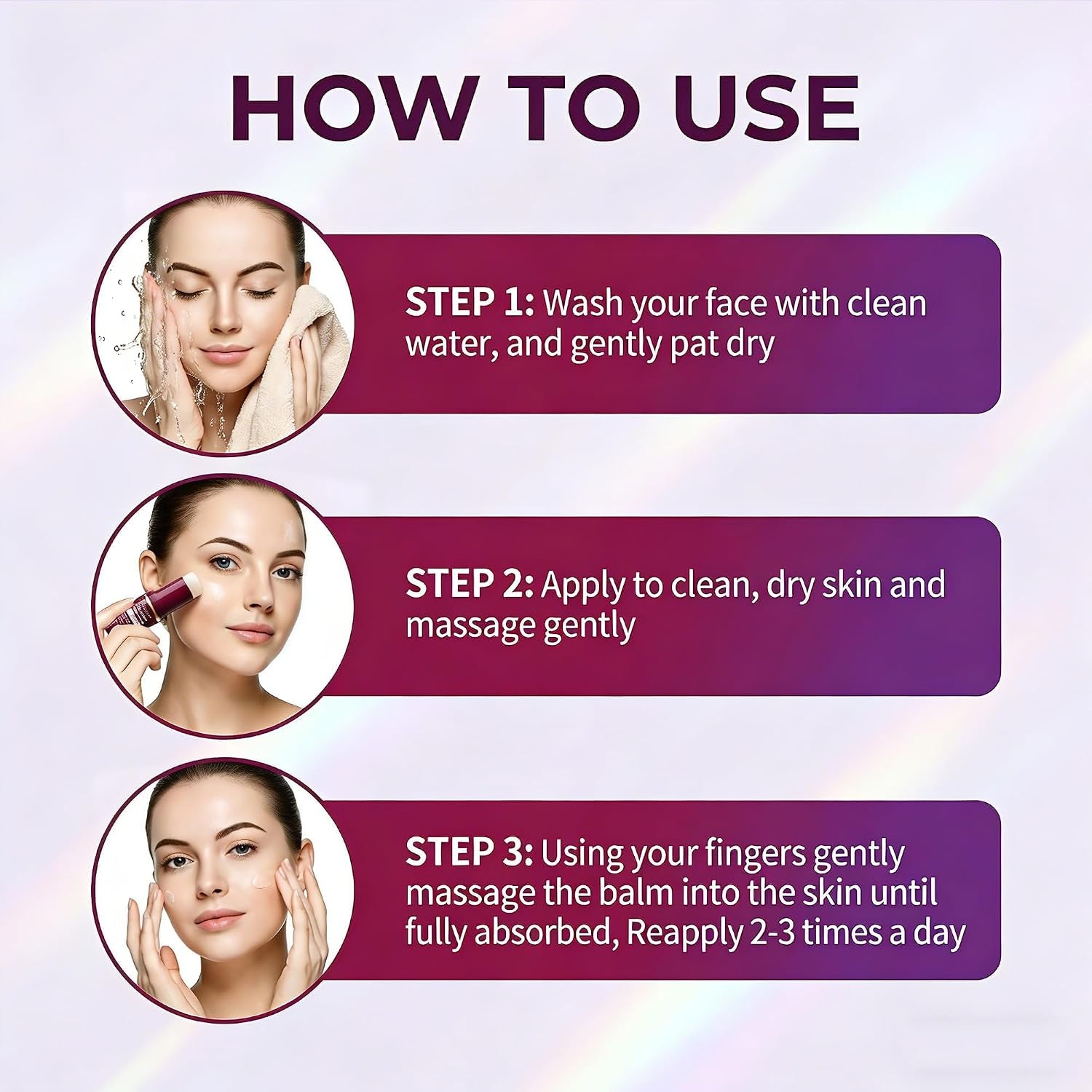 Calcium Multi Balm Stick, Calcium Volume Multi Balm, Collagen Hydrating Stick, Anti-Aging, Nourishing, Moisturing All in One Skin Care Stick for Face, Eyes & Neck, for All Skin Types, 10G