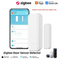 WiFi or Zigbee Window and Door Sensor with Battery for Smart Home Security Alarm System, Voice Control via Alexa and Google Home VeloxCorner